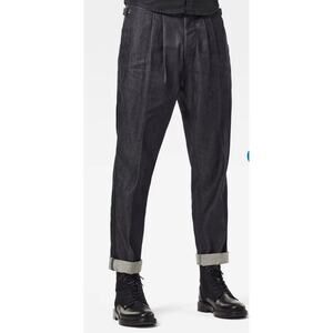 G-Star RAW Varve Relaxed Pleated Chino Pants Mens Blue 30x32